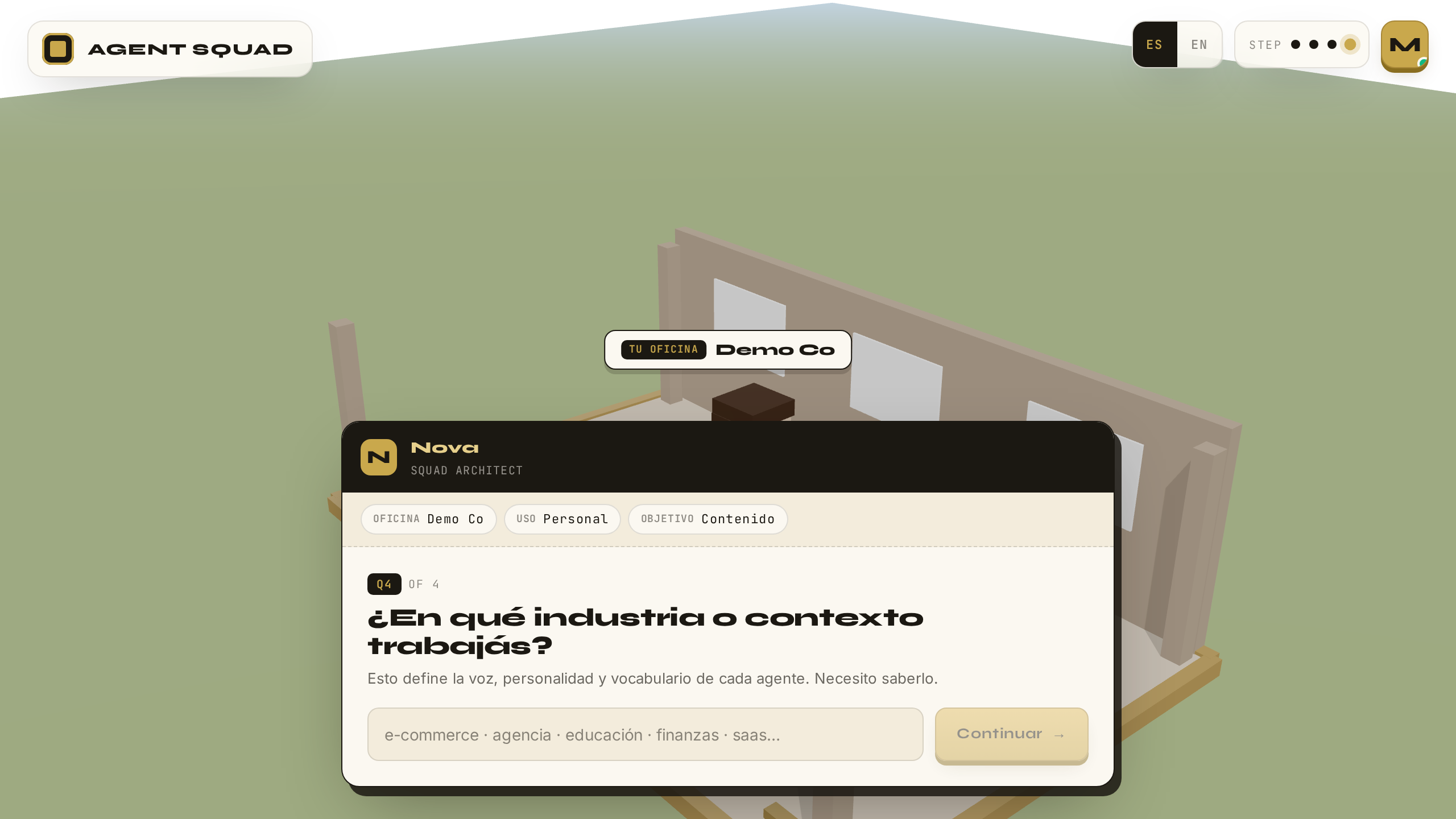 Onboarding Q4 — industria